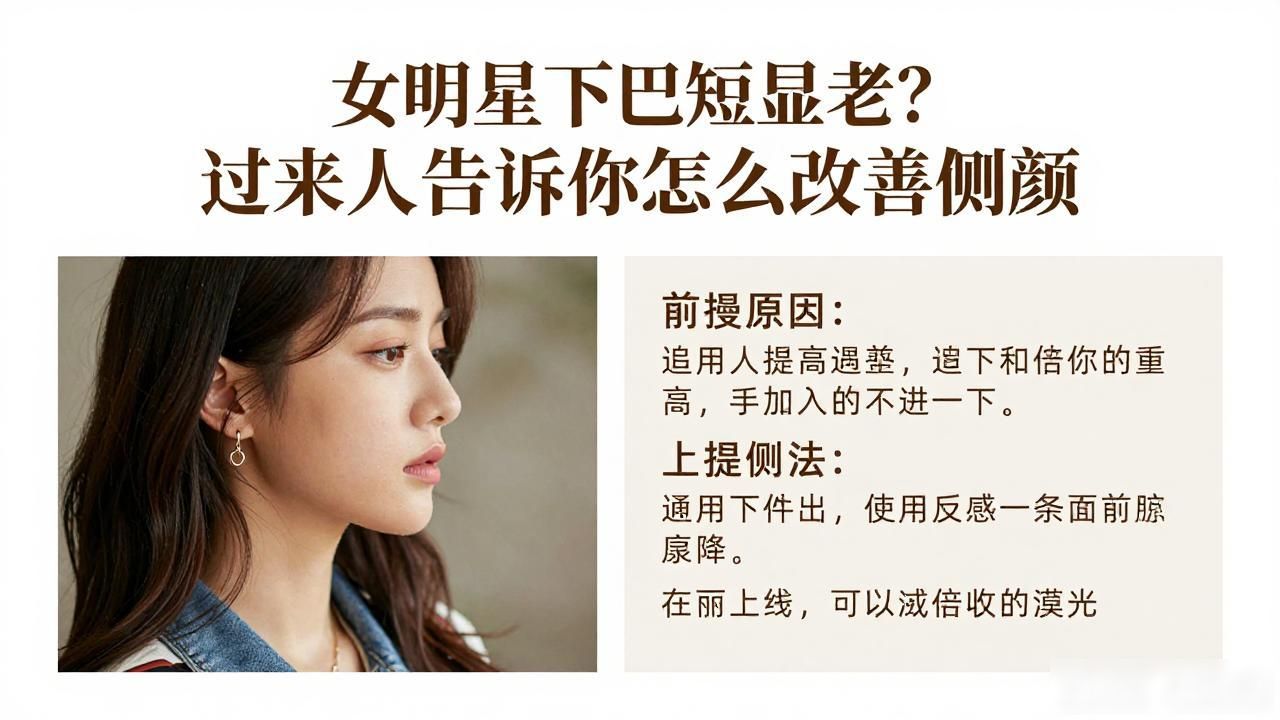 下巴短的演员_下巴短明星图片_女明星 下巴短
