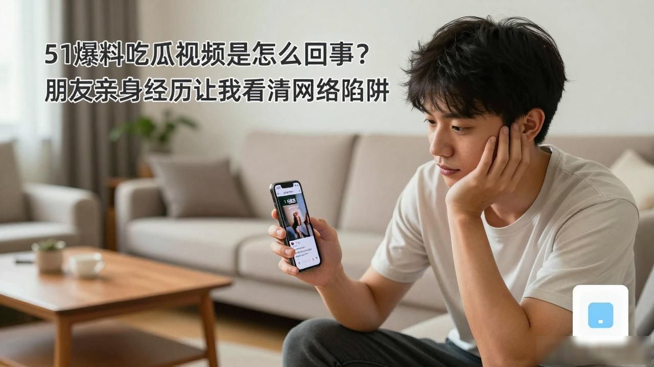 51爆料吃瓜视频是怎么回事？朋友亲身经历让我看清网络陷阱