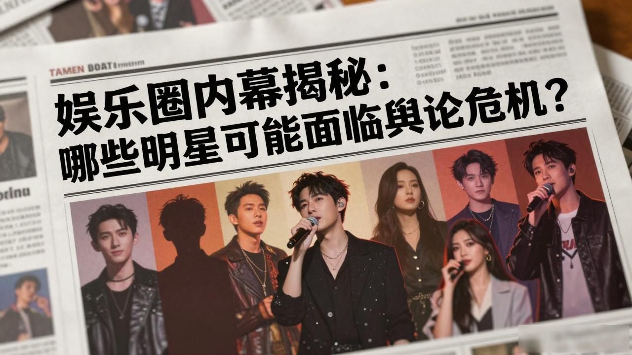 娱乐圈内幕揭秘：哪些明星可能面临舆论危机？