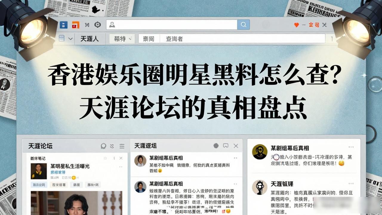 香港娱乐圈明星黑料天涯,_早年天涯贴吧爆料香港明星_天涯娱乐圈你不知道的事