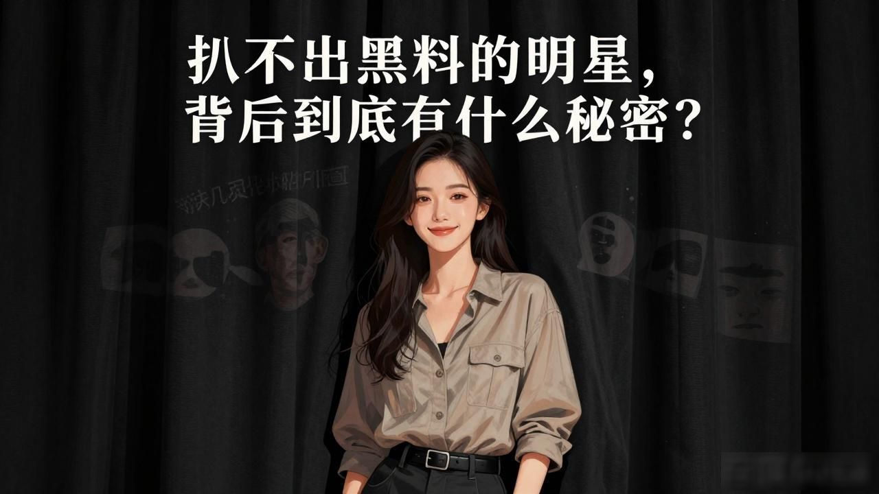娱乐圈八卦明星黑料_明星黑料被曝出来_扒不出黑料的明星们,